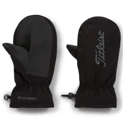Titleist Vantar-Stadry Cart Mitts - Black/Charcoal Black-Charcoal