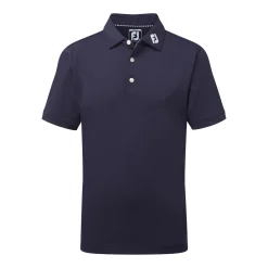 FootJoy Juniorkläder Kille-Stretch Pique JR Blå Navy