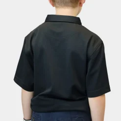 FootJoy Juniorkläder Kille-Stretch Pique JR Svart