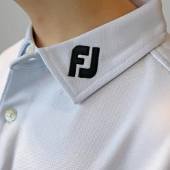 FootJoy Juniorkläder Kille-Stretch Pique JR Vit