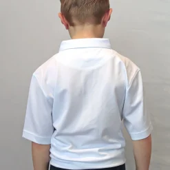 FootJoy Juniorkläder Kille-Stretch Pique JR Vit