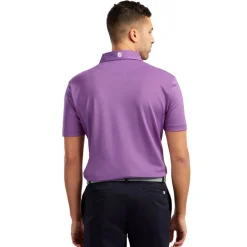 FootJoy Pikétröjor Herr-Stretch Pique Solid Purple