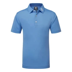 FootJoy Juniorkläder Kille-Stretch Pique Solid Light-Blue