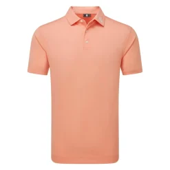 FootJoy Pikétröjor Herr-Stretch Pique Solid Grön Papaya