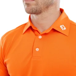 FootJoy Pikétröjor Herr-Stretch Pique Solid Orange