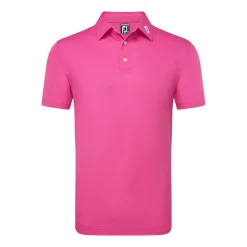 FootJoy Pikétröjor Herr-Stretch Pique Solid Rosa Hot Pink