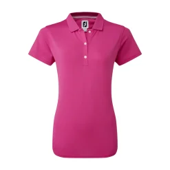 FootJoy Pikétröjor Dam-Stretch Pique Solid Rosa Rosa (Hot Pink)