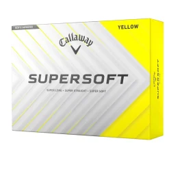 Callaway Distansbollar-Supersoft 25 Gul Yellow