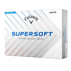 Callaway Distansbollar-Supersoft 25 Vit White