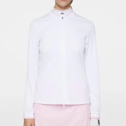 J.Lindeberg Tröjor Dam-Susanna Mid Layer Vit White