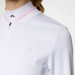 J.Lindeberg Tröjor Dam-Susanna Mid Layer Vit White
