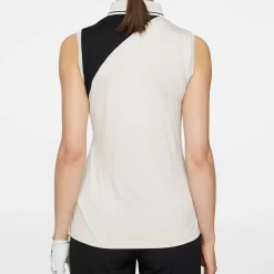 J.Lindeberg Pikétröjor Dam-Swing Sleeveless Top Moonbeam