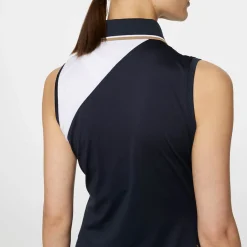 J.Lindeberg Pikétröjor Dam-Swing Sleeveless Top Blå JL Navy