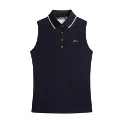 J.Lindeberg Pikétröjor Dam-Swing Sleeveless Top Blå JL Navy