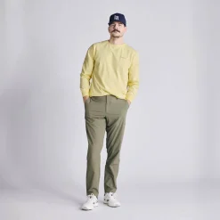 Local Rule Byxor Herr-Tapered Lightweight Tech Pants Dusty Olive