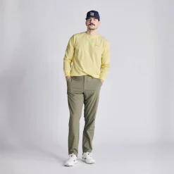 Local Rule Byxor Herr-Tapered Lightweight Tech Pants Dusty Olive