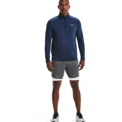 Under Armour Tröjor Herr-Tech 2.0 1/2 Zip Blå Navy (Academy 409)