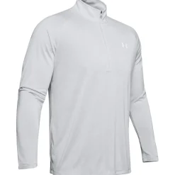 Under Armour Tröjor Herr-Tech 2.0 1/2 Zip Grå Grå (Halo 014)
