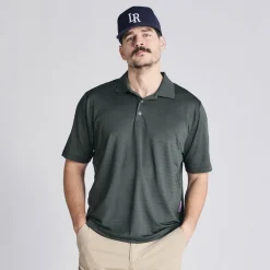 Local Rule Pikétröjor Herr-Tech Polo Forrest Green