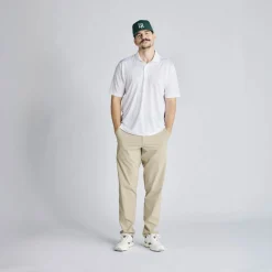 Local Rule Pikétröjor Herr-Tech Polo Optic White