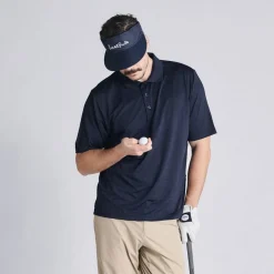 Local Rule Pikétröjor Herr-Tech Polo Blå Dark Navy
