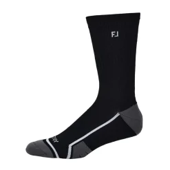 FootJoy Strumpor Herr-TechD.R.Y. Crew Svart Black
