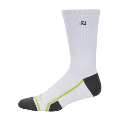 FootJoy Strumpor Herr-TechD.R.Y. Crew Vit White