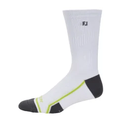 FootJoy Strumpor Herr-TechD.R.Y. Crew Vit White