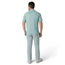 Callaway Pikétröjor Herr-Textured Chev Printed Polo Aquifer