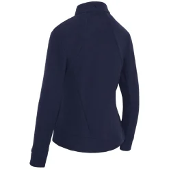 Callaway Tröjor Dam-Textured Fleece Midw Blå Peacoat