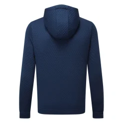 FootJoy Tröjor Herr-Textured Knit Hoodie Blå Navy