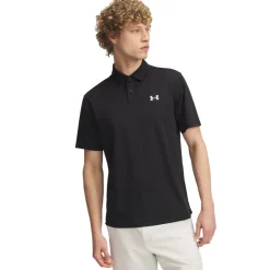 Under Armour Pikétröjor Herr-T2G Pique Polo Svart Svart (Black 001)
