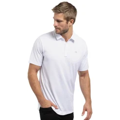Travis Mathew Pikétröjor Herr-The Zinna Vit White