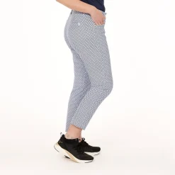 Func Factory Byxor Dam-Thea Navy Print (840)