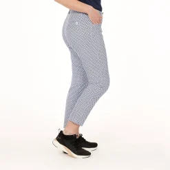 Func Factory Byxor Dam-Thea Navy Print (840)