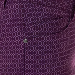 Func Factory Byxor Dam-Thea Velvet Print (842)