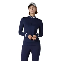 Callaway Tröjor Dam-Thermal Colorblock T Blå Peacoat