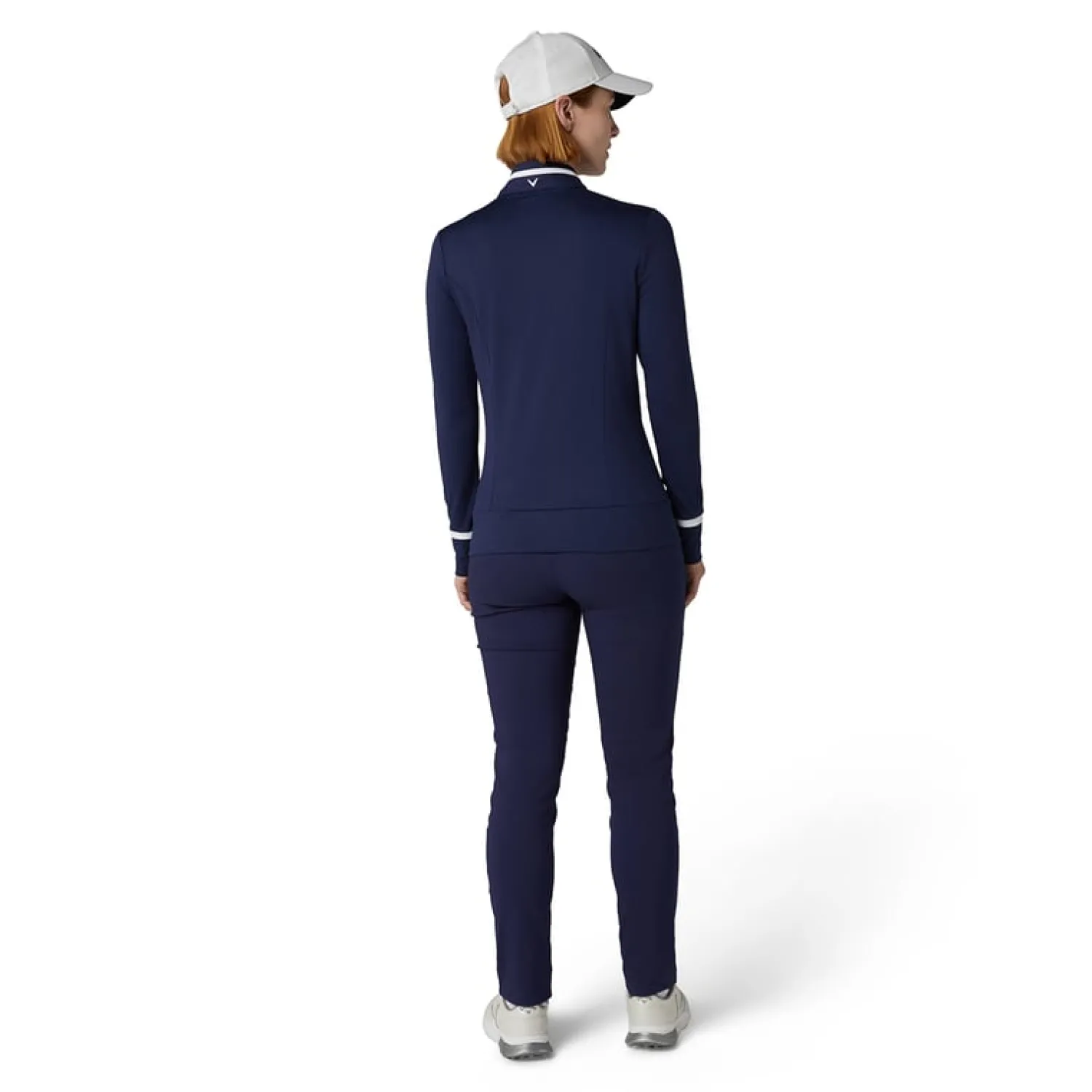 Callaway Tröjor Dam-Thermal Colorblock T Blå Peacoat