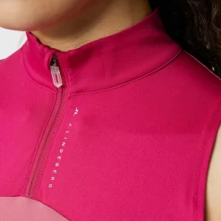 J.Lindeberg Pikétröjor Dam-Tiana Sleeveless Top Rose-Wine