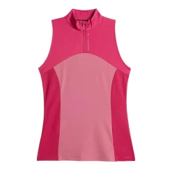 J.Lindeberg Pikétröjor Dam-Tiana Sleeveless Top Rose-Wine