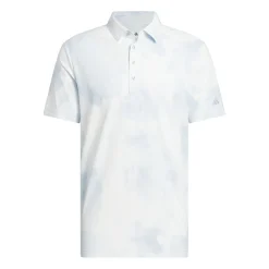 Adidas Pikétröjor Herr-Tour Print Polo Wonblu-White