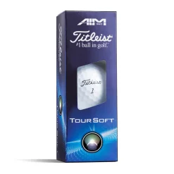 Titleist Spinn-/Kontrollbollar-Tour Soft Full Wrap Vit White