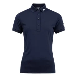 J.Lindeberg Pikétröjor Dam-Tour Tech Golf Polo Blå JL Navy