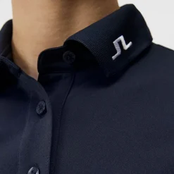 J.Lindeberg Pikétröjor Dam-Tour Tech Golf Polo Blå JL Navy