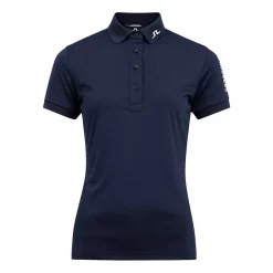 J.Lindeberg Pikétröjor Dam-Tour Tech Golf Polo Blå JL Navy