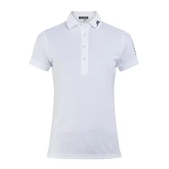 J.Lindeberg Pikétröjor Dam-Tour Tech Golf Polo Vit White