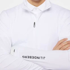 J.Lindeberg Tröjor Herr-Tour Tech Mid Layer Vit White