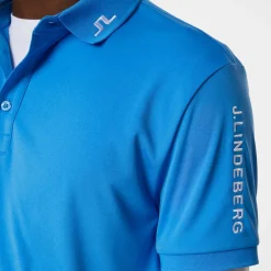 J.Lindeberg Pikétröjor Herr-Tour Tech Polo Sonic-Blue