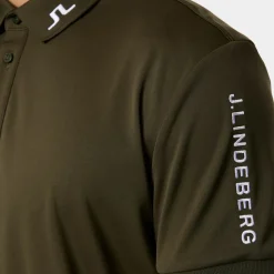 J.Lindeberg Pikétröjor Herr-Tour Tech Polo Forest-Green