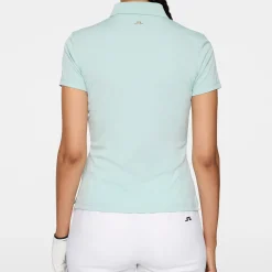 J.Lindeberg Pikétröjor Dam-Tour Tech Polo Ltd Blue-Haze